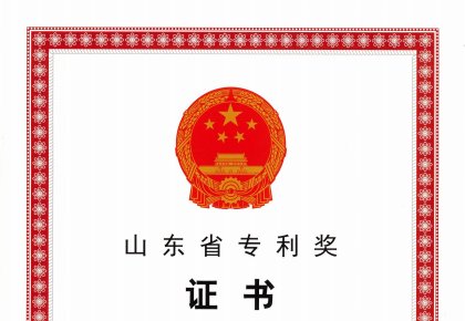 喜报！尊龙凯时荣获山东省专利奖二等奖